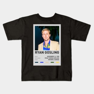 Ryan Gosling Kids T-Shirt